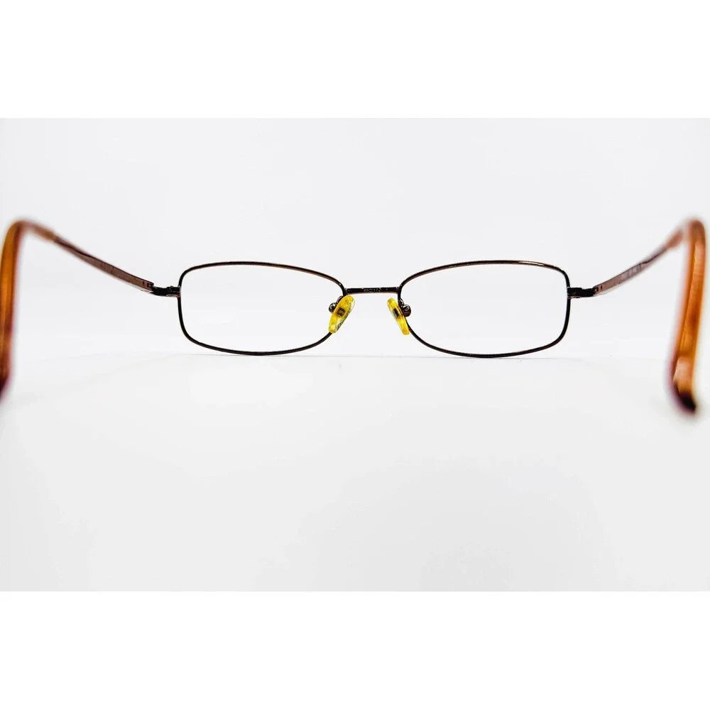 Wally Men Eyeglasses Men Brown Metal Rectangle WM3011 49-17-130